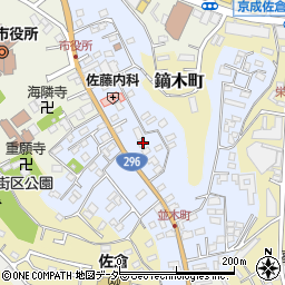 千葉県佐倉市並木町30周辺の地図