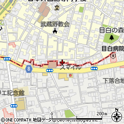 東京都豊島区目白5丁目2-15周辺の地図
