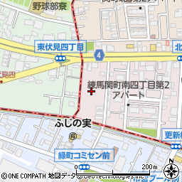 東京都練馬区関町南4丁目26周辺の地図