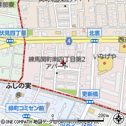 東京都練馬区関町南4丁目23-13周辺の地図