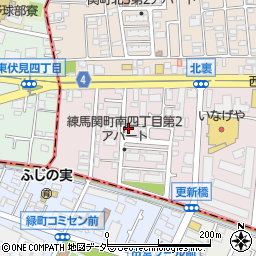 東京都練馬区関町南4丁目23-11周辺の地図