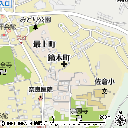 千葉県佐倉市鏑木町1103周辺の地図