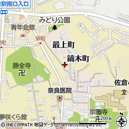 千葉県佐倉市鏑木町1106周辺の地図