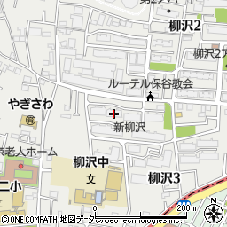 都市再生機構新柳沢団地５号棟周辺の地図