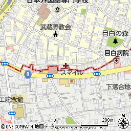 東京都豊島区目白5丁目2-16周辺の地図