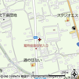 山梨県韮崎市藤井町北下條1609周辺の地図