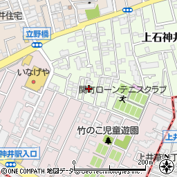 東京都練馬区上石神井南町17周辺の地図