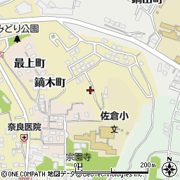 千葉県佐倉市鏑木町1093-1周辺の地図