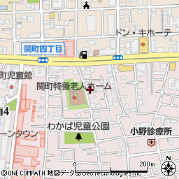 東京都練馬区関町南4丁目8-7周辺の地図