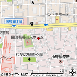 東京都練馬区関町南4丁目8-13周辺の地図