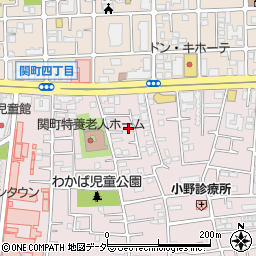 東京都練馬区関町南4丁目8-13周辺の地図