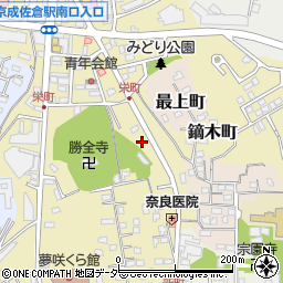 千葉県佐倉市鏑木町1126-5周辺の地図