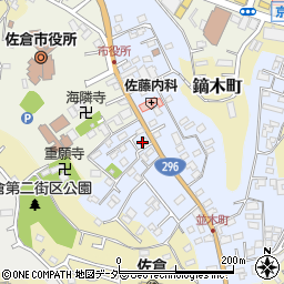 千葉県佐倉市並木町120周辺の地図