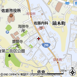 千葉県佐倉市並木町120周辺の地図