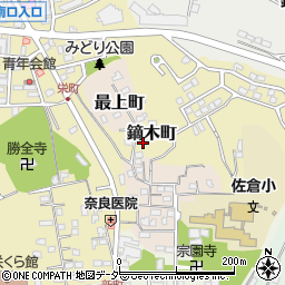 千葉県佐倉市鏑木町1105周辺の地図