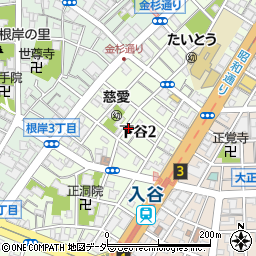 下谷荘周辺の地図