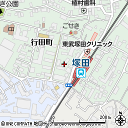 カギの救急車１１０番２４船橋行田町店周辺の地図