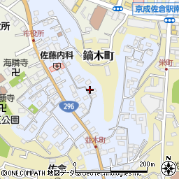 千葉県佐倉市並木町110周辺の地図