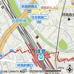 東京都福生市熊川1703-1周辺の地図