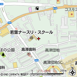 新木戸前児童公園周辺の地図