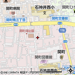 東京都練馬区関町南3丁目14-8周辺の地図