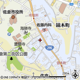 千葉県佐倉市並木町168周辺の地図