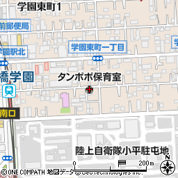 タンポポ保育園周辺の地図