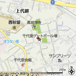 東京都あきる野市上代継周辺の地図