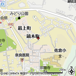千葉県佐倉市鏑木町1102周辺の地図