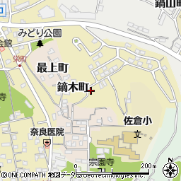 千葉県佐倉市鏑木町1100周辺の地図