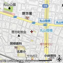 東京都中野区野方6丁目23-12周辺の地図
