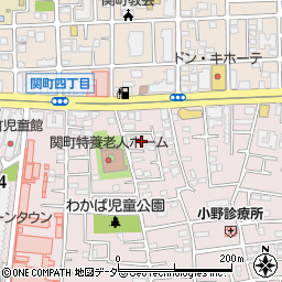 東京都練馬区関町南4丁目8-10周辺の地図