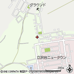 千葉県富里市立沢1076周辺の地図