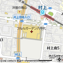 ユニクロフルルガーデン八千代店周辺の地図