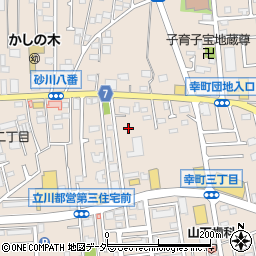 立川紀水苑ヘルパーステーション周辺の地図