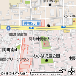 東京都練馬区関町南4丁目9-12周辺の地図