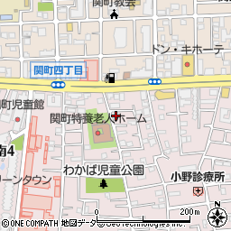 東京都練馬区関町南4丁目8-8周辺の地図