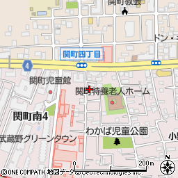 東京都練馬区関町南4丁目9-15周辺の地図