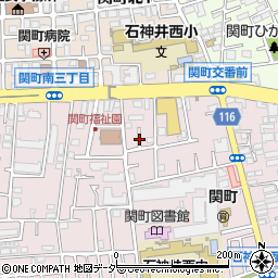 東京都練馬区関町南3丁目14周辺の地図