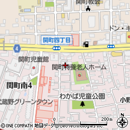 東京都練馬区関町南4丁目9-13周辺の地図