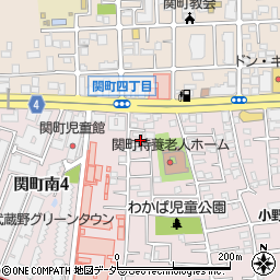 東京都練馬区関町南4丁目9-13周辺の地図