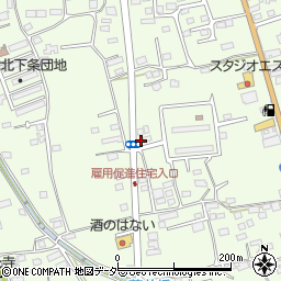 山梨県韮崎市藤井町北下條1616-7周辺の地図