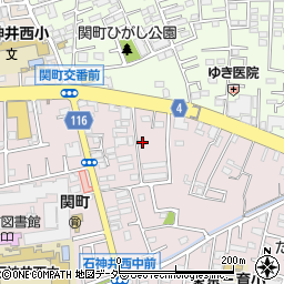 東京都練馬区関町南3丁目5-8周辺の地図