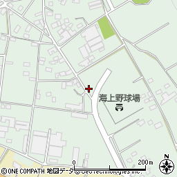千葉県旭市蛇園2442-2周辺の地図