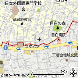 東京都豊島区目白4丁目8-5周辺の地図