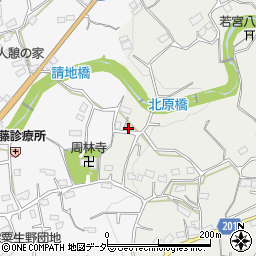 山梨県甲州市塩山中萩原723周辺の地図