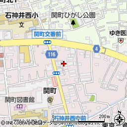 東京都練馬区関町南3丁目6周辺の地図