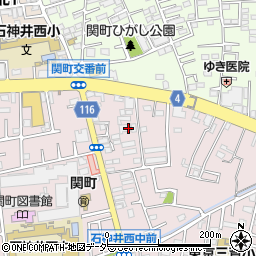 東京都練馬区関町南3丁目6-26周辺の地図