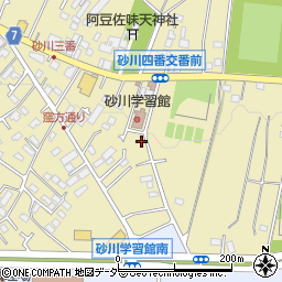 東京都立川市砂川町1丁目52-1周辺の地図