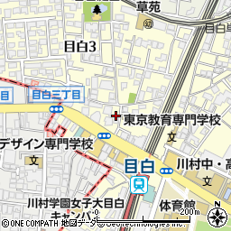東京都豊島区目白3丁目13-23周辺の地図